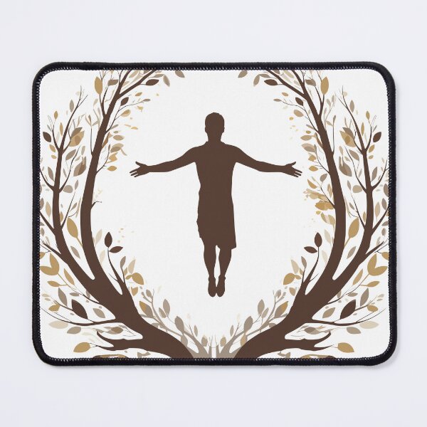 Item preview, Nature Forest Motivational Wellbeing Positivity Empowerment Inspirational Good Vibes designed and sold by jasmunart.