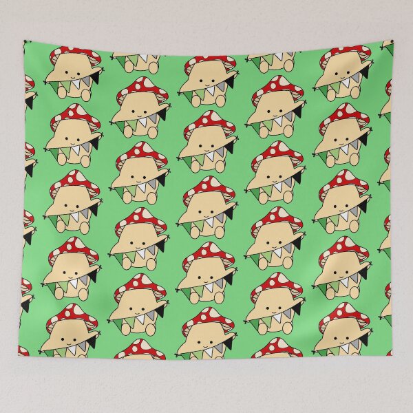 Item preview, Aromantic flag mushroom designed and sold by bookwoof.