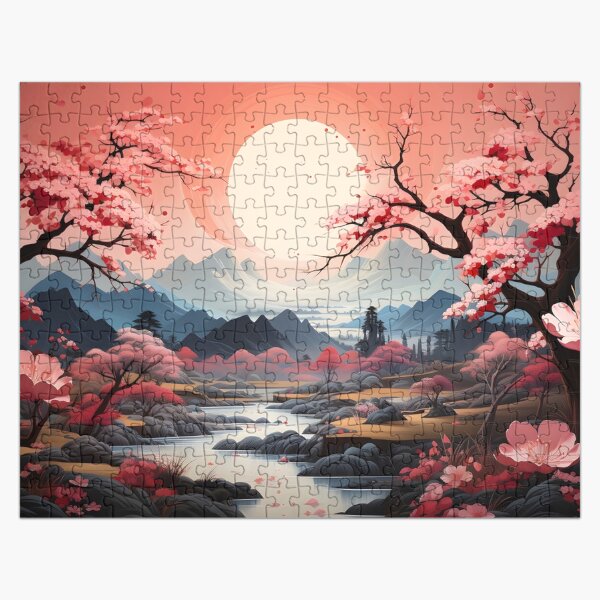 Artikel-Vorschau von Japanische Traumlandschaft, designt und verkauft von Maxouniverse.