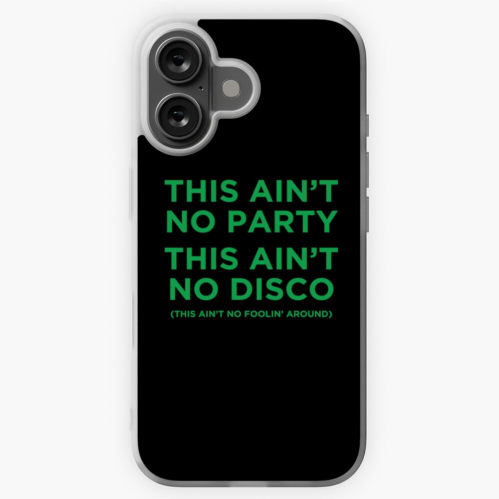 This Aint No Party, This Aint No Disco - Talking Heads Inspired Sticker