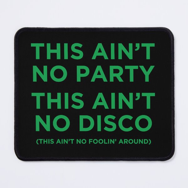 Item preview, This Aint No Party, This Aint No Disco - Talking Heads Inspired designed and sold by marktobindesign.