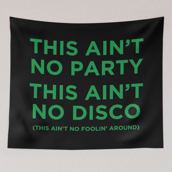 Item preview, This Aint No Party, This Aint No Disco - Talking Heads Inspired designed and sold by marktobindesign.