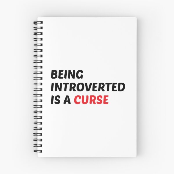 Item preview, Introverted curse designed and sold by BeCoolByHarun.
