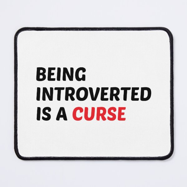 Item preview, Introverted curse designed and sold by BeCoolByHarun.
