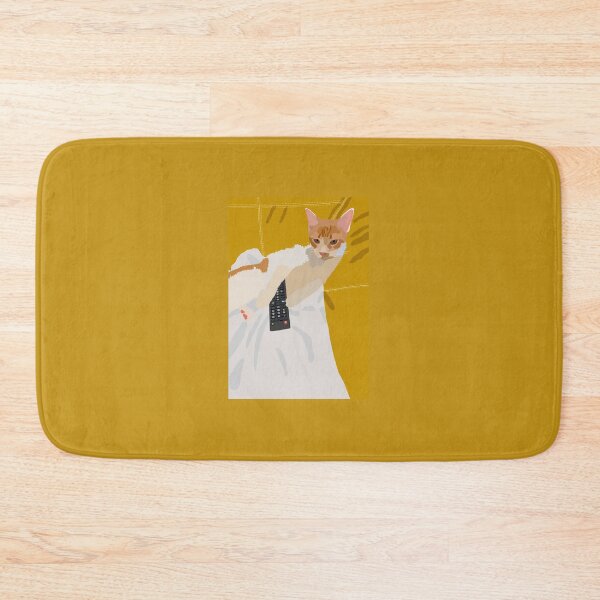 Item preview, Cat watching TV designed and sold by katieroseartt.