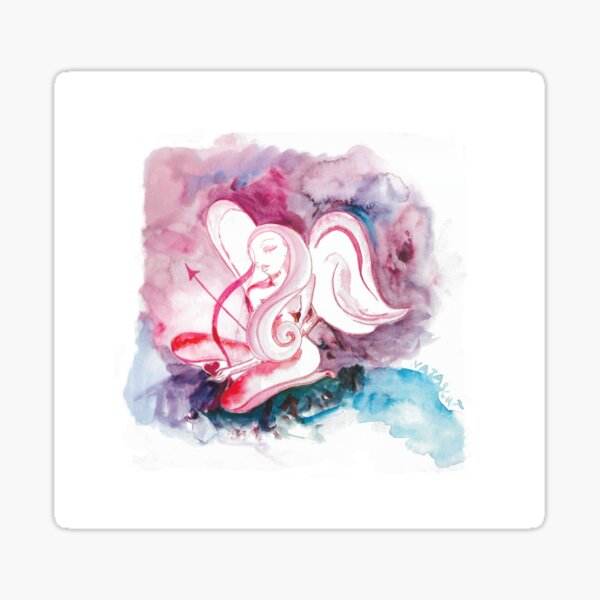 Vintage Valentine Sticker