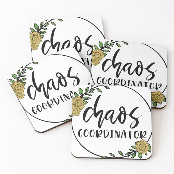 Item preview, Chaos Coordinator Sunflowers T shirt design designed and sold by Chellie Bock.
