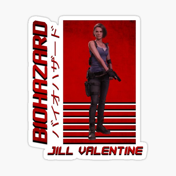 Artikel-Vorschau von Retro Jill Valentine - Rot, designt und verkauft von Cvera7.