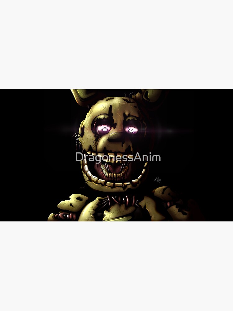 Into the Pit but it's Springtrap REMASTERED Sticker for Sale by