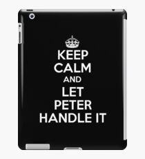 Behalten Sie Ruhe und lassen Sie Peter damit umgehen iPad-Hülle & Klebefolie