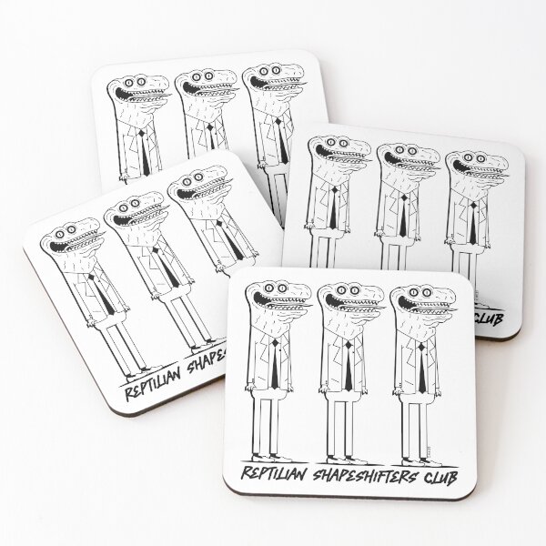 Item preview, Reptilian Shapeshifters Club designed and sold by RottenDayDesign.