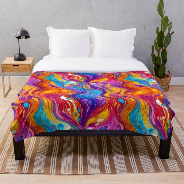 Item preview, Colorful Abstract Rainbow Flag designed and sold by TheMerch-er.