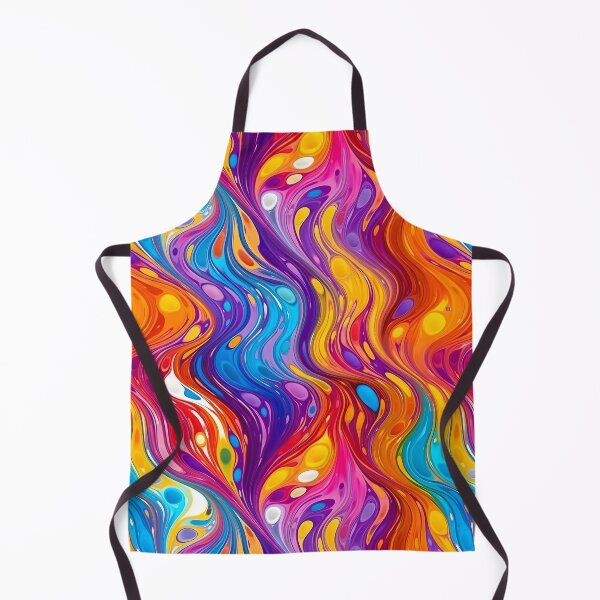 Aperçu de l'œuvre Colorful Abstract Rainbow Flag créée et vendue par TheMerch-er.