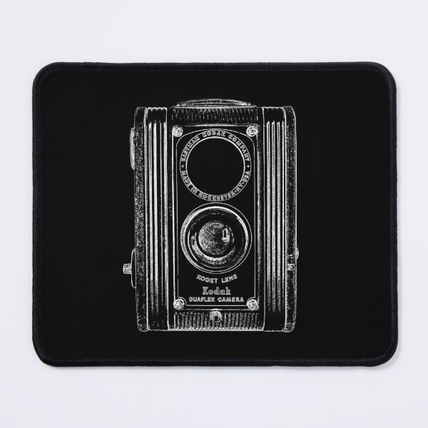Item preview, Antique Kodak Duoflex with White Outline designed and sold by Retro Art Factory.