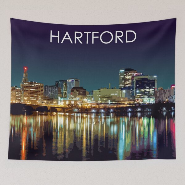 Item preview, Hartford, Connecticut, USA, Print designed and sold by summattodraw.