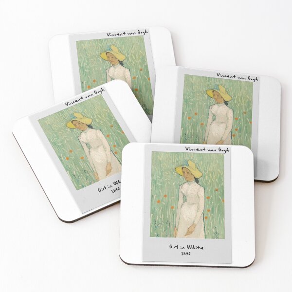 Item preview, Girl in White - 1890 by Vincent van Gogh designed and sold by polart-film.