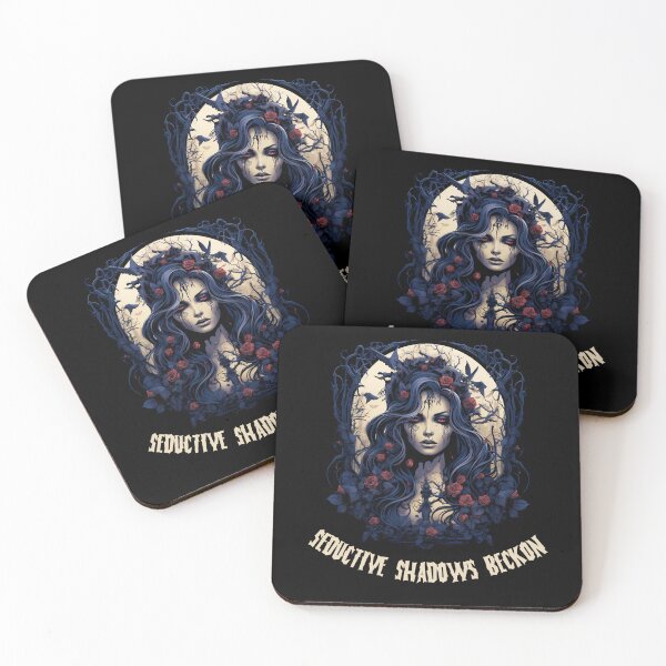 Item preview, Seductive Shadows Beckon - Vampire Artwork designed and sold by BobbyTee Merch.