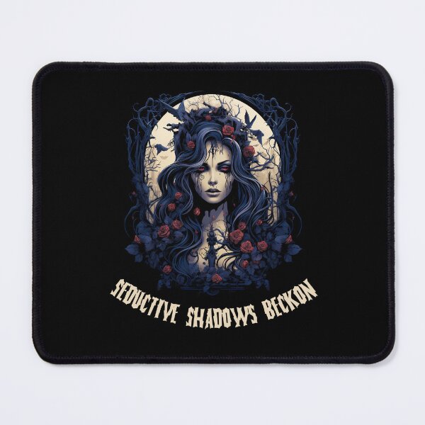 Item preview, Seductive Shadows Beckon - Vampire Artwork designed and sold by BobbyTee Merch.
