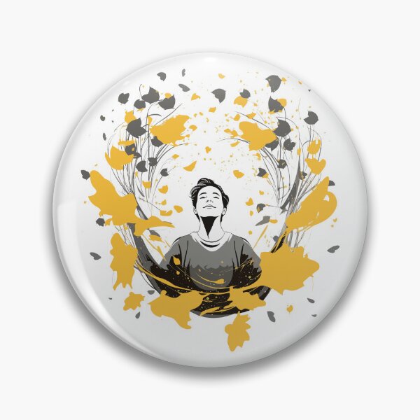 Item preview, Male Man Wellbeing Positivity Empowerment Inspirational Good Vibes designed and sold by jasmunart.