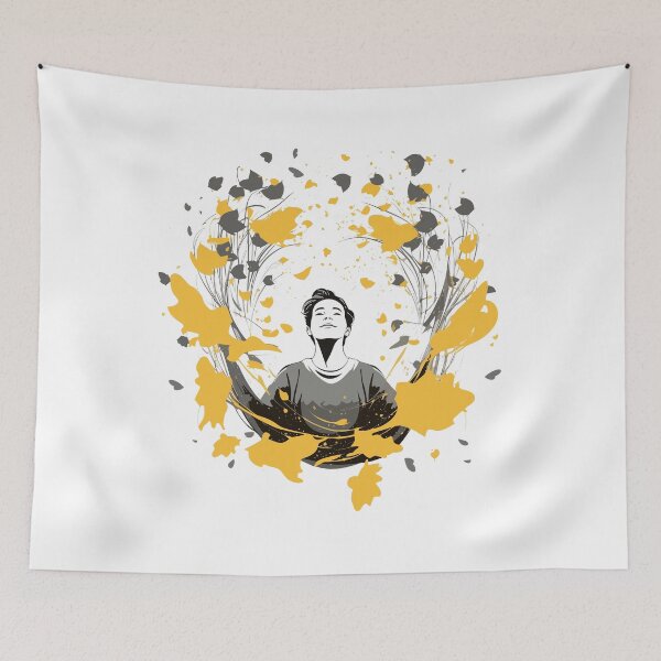 Item preview, Male Man Wellbeing Positivity Empowerment Inspirational Good Vibes designed and sold by jasmunart.