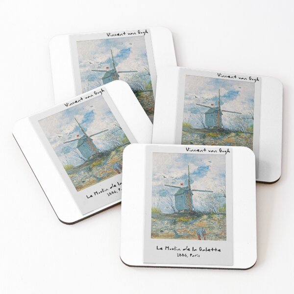 Item preview, Le Moulin de la Galette - 1886 (Paris) by Vincent van Gogh designed and sold by polart-film.