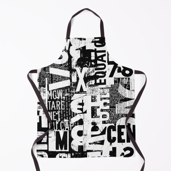 Item preview, Grunge Typography Urban Style With Letters And Numbers Black And White designed and sold by artsandsoul.
