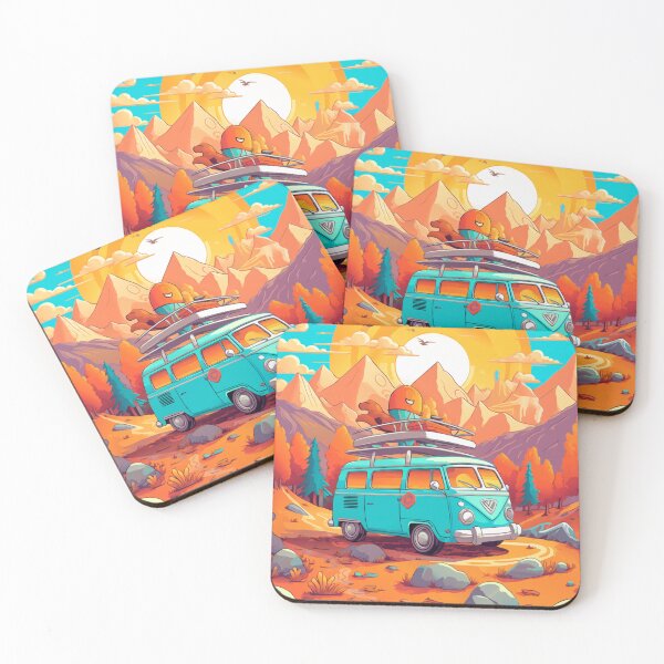 Item preview, RV Road trip summer adventure and outdoor life designed and sold by HofTao.