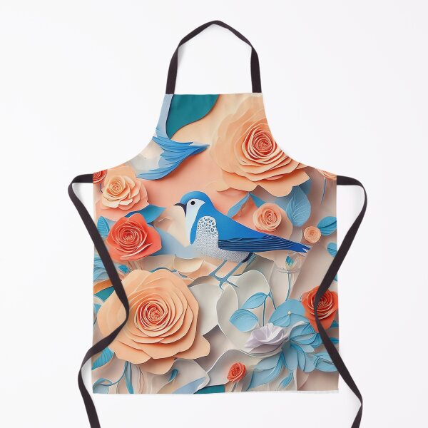 Item preview, Blue Bird on Orose Roses designed and sold by Happy24online.
