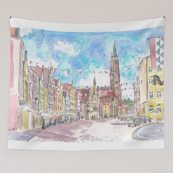 Item preview, Landshut's old town ready for the LaHo after years of waiting designed and sold by artshop77.