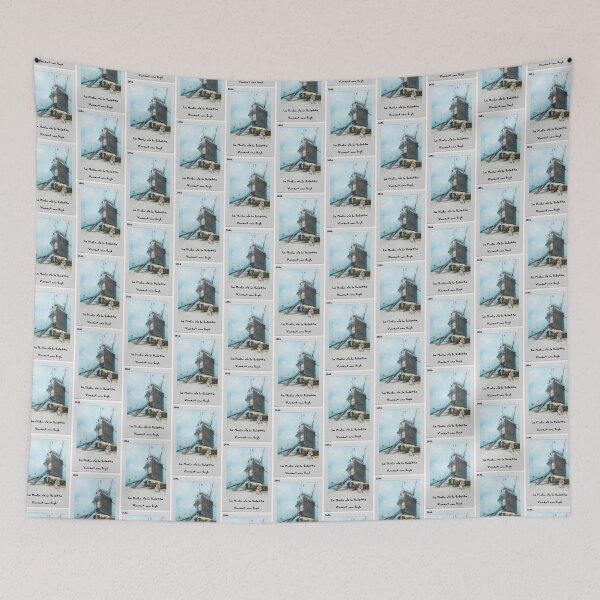 Item preview, Le Moulin de la Galette - 1886 by Vincent van Gogh designed and sold by polart-film.