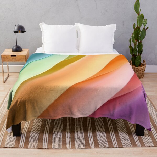 Item preview, Abstract rainbow textile waves background. Curved wave in motion. A soft background with a pastel-colored gradient. Fashion color trends. Soft focus. designed and sold by anytka.