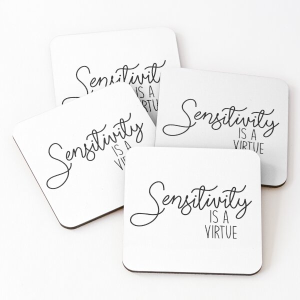 Item preview, Sensitivity is a virtue | Quote designed and sold by byStefani.