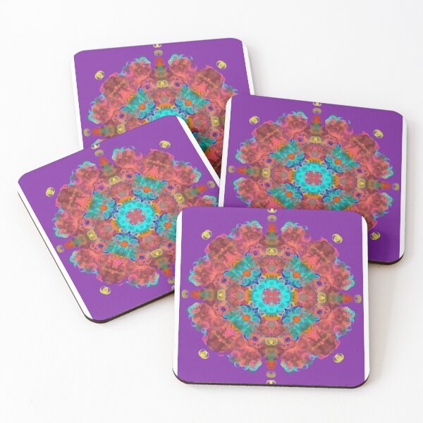 Artikelvorschau, Gel-Rosen-Mandala entworfen und verkauft von Artangible.