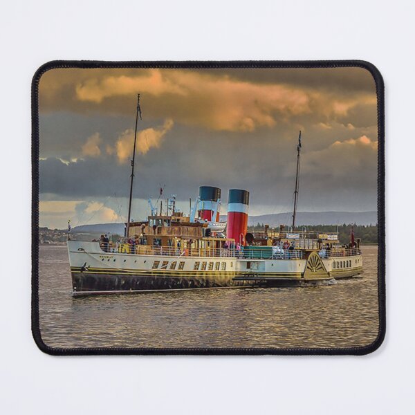 Item preview, Paddle Steamer Waverley at the end of the day. designed and sold by DerickGray.