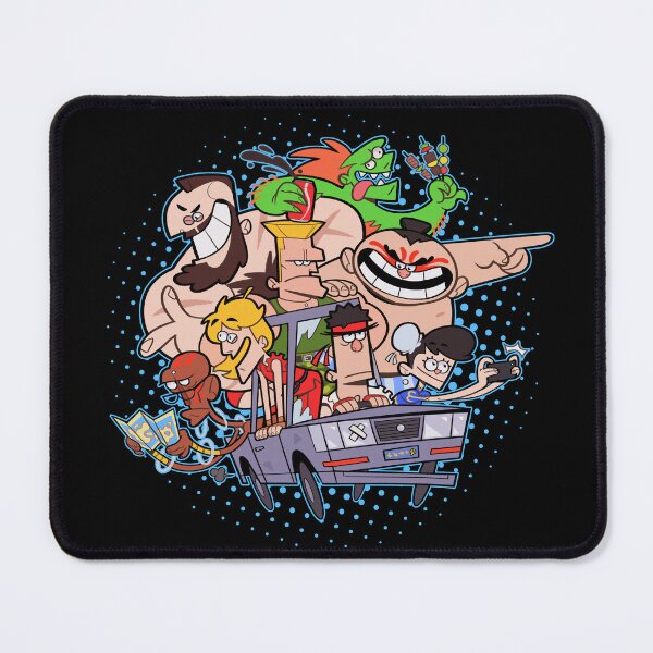 Item preview, Fighting around the world - Street Fighter Cartoon designed and sold by RandomDrewStore.
