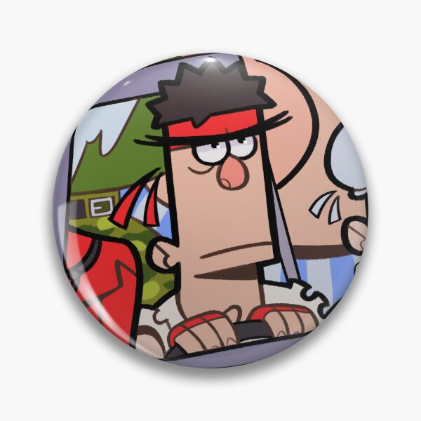 Item preview, Fighting around the world - Street Fighter Cartoon designed and sold by RandomDrewStore.