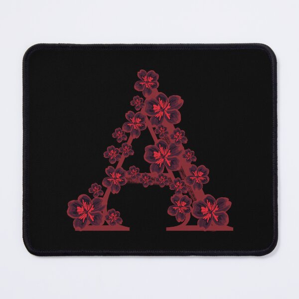 Item preview, Letter A floral monogram designed and sold by Fransyn.