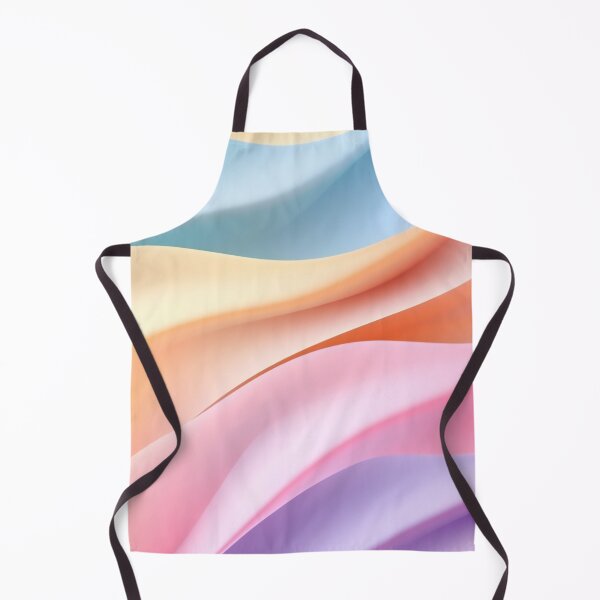 Artikelvorschau, Abstract rainbow textile waves background. Curved wave in motion. A soft background with a pastel-colored gradient. Fashion color trends. Soft focus. entworfen und verkauft von anytka.