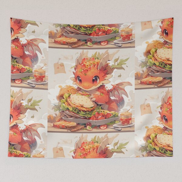 Item preview, Plate of deliciousness- Dragon hungry! designed and sold by HydraDreams.