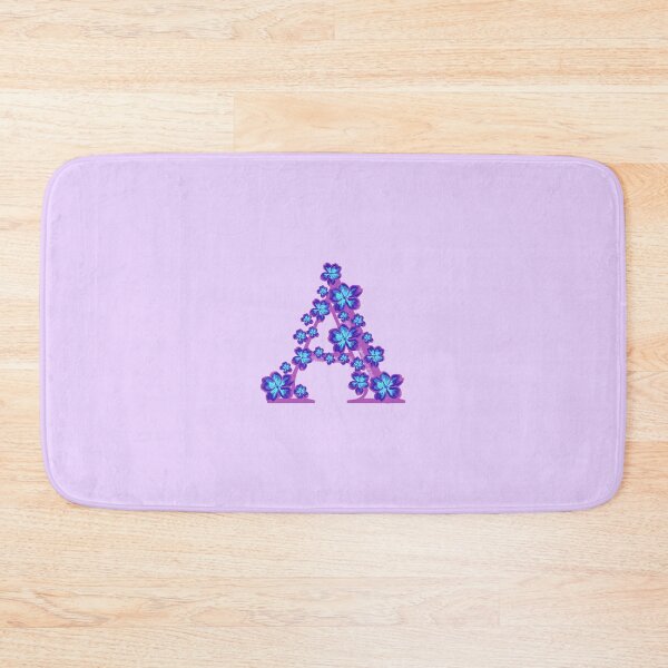Item preview, Letter A floral monogram designed and sold by Fransyn.