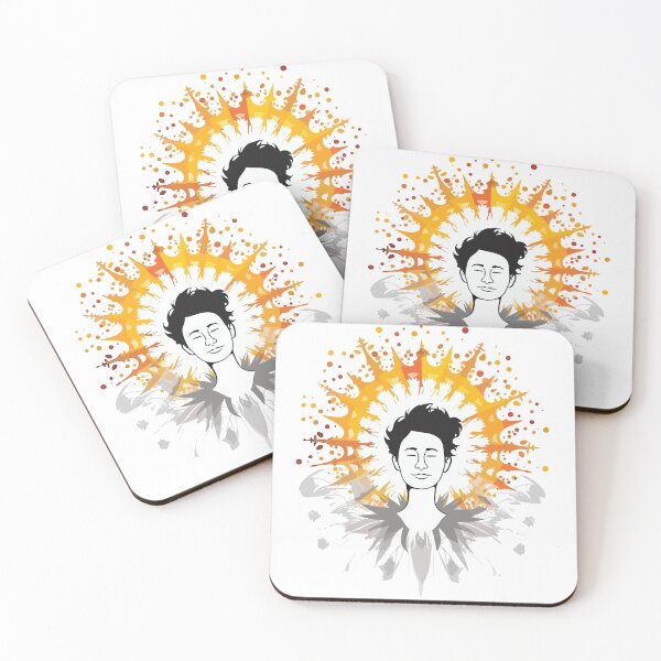 Item preview, Peaceful Man Natural Energy Wellbeing Positivity Empowerment Inspirational Good Vibes designed and sold by jasmunart.