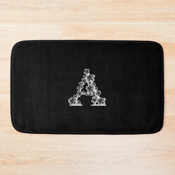 Item preview, Letter A floral monogram designed and sold by Fransyn.