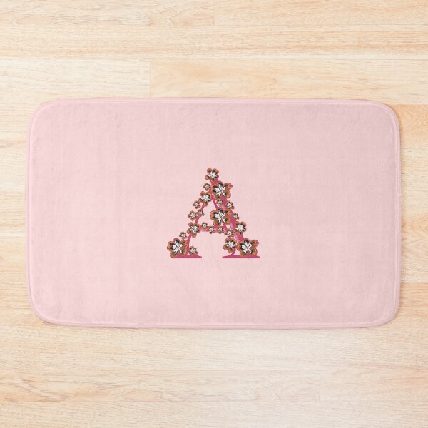 Item preview, Letter A floral monogram designed and sold by Fransyn.