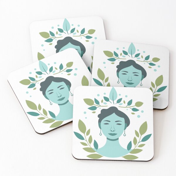 Item preview, Natural Female Wellbeing Positivity Empowerment Inspirational Good Vibes designed and sold by jasmunart.