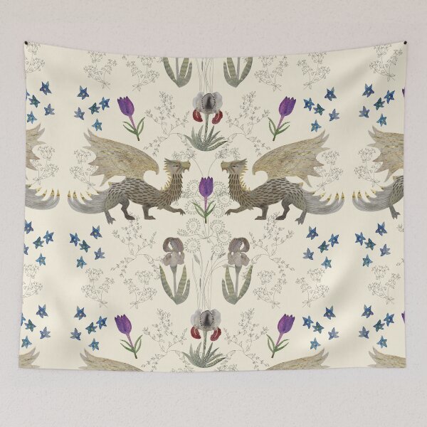 Item preview, Dragon print designed and sold by Irina Pertcova.