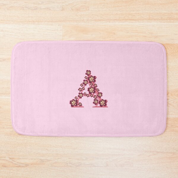 Item preview, Letter A floral monogram designed and sold by Fransyn.