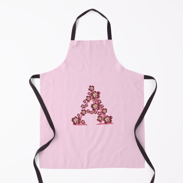Item preview, Letter A floral monogram designed and sold by Fransyn.