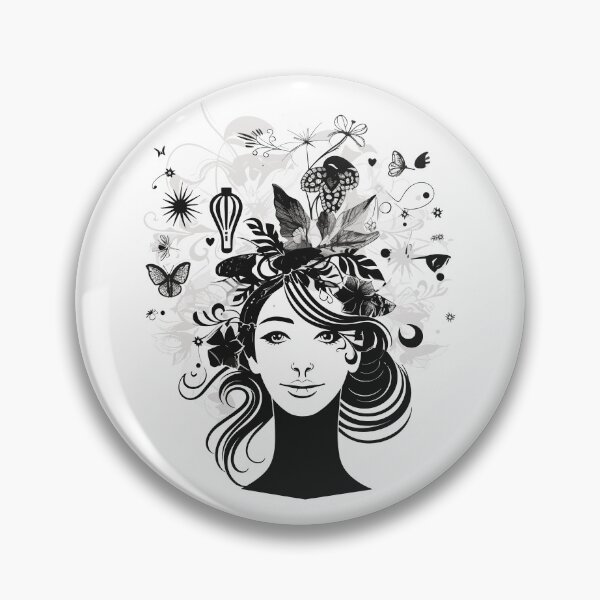 Item preview, Chic Female Wellbeing Positivity Empowerment Inspirational Good Vibes designed and sold by jasmunart.