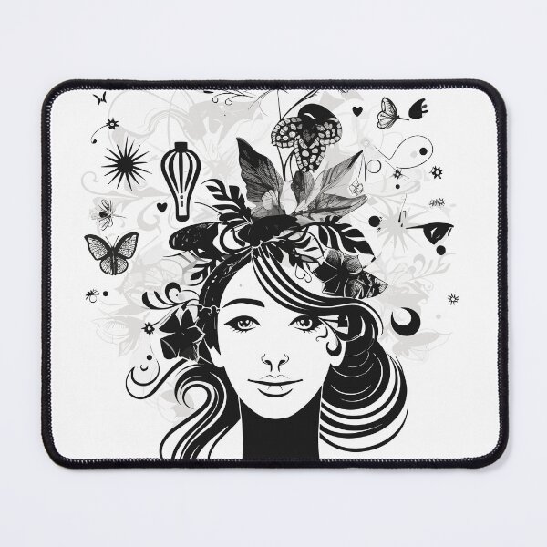 Item preview, Chic Female Wellbeing Positivity Empowerment Inspirational Good Vibes designed and sold by jasmunart.