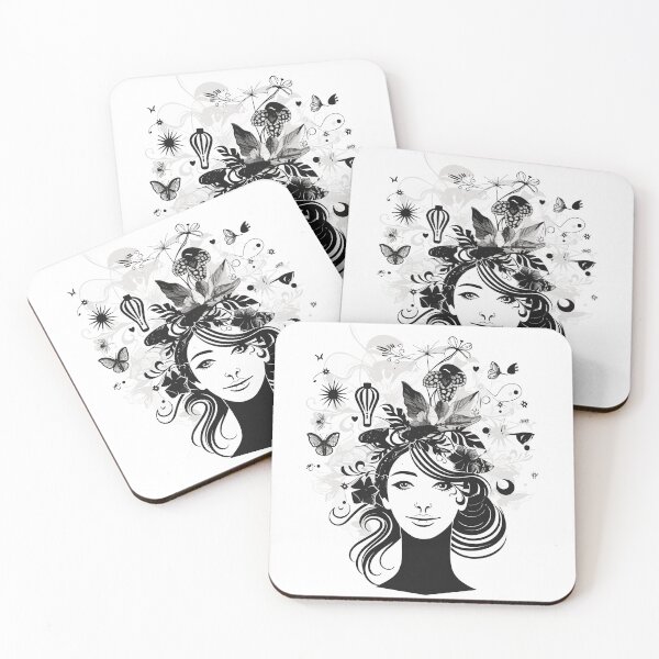 Item preview, Chic Female Wellbeing Positivity Empowerment Inspirational Good Vibes designed and sold by jasmunart.